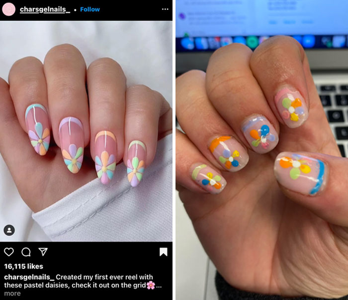 The Nails I Asked For vs. What I Got