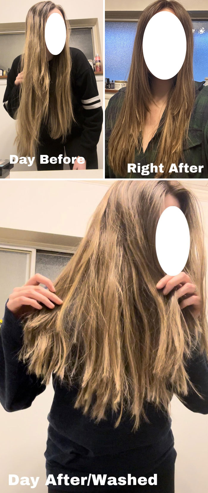 Hairstylist Told Me Layers Are Supposed To Look This Way… Am I Crazy For Thinking This Looks Weird/Bad?
