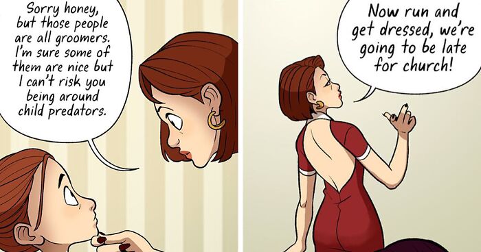 This Artist Portrays Everyday Life Situations In A Fun And Exaggerated Way (30 New Pics)