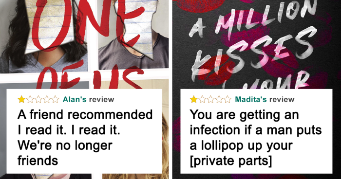 40 Times People Left Hilariously Honest 1-Star Reviews On Goodreads