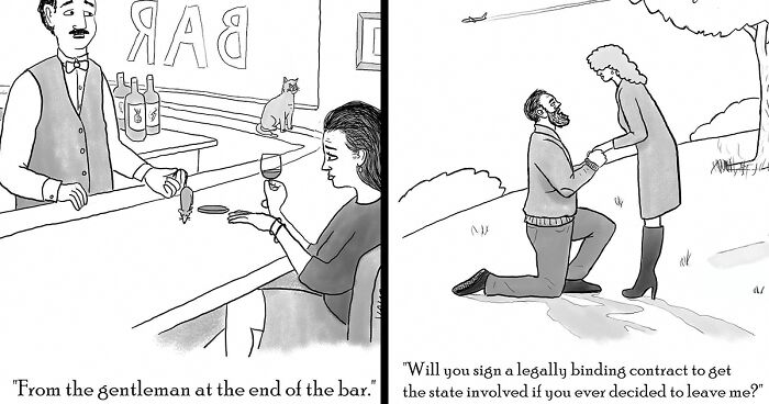 50 Single-Panel Comics That Are Humorous And Silly By Vaughan Tomlinson