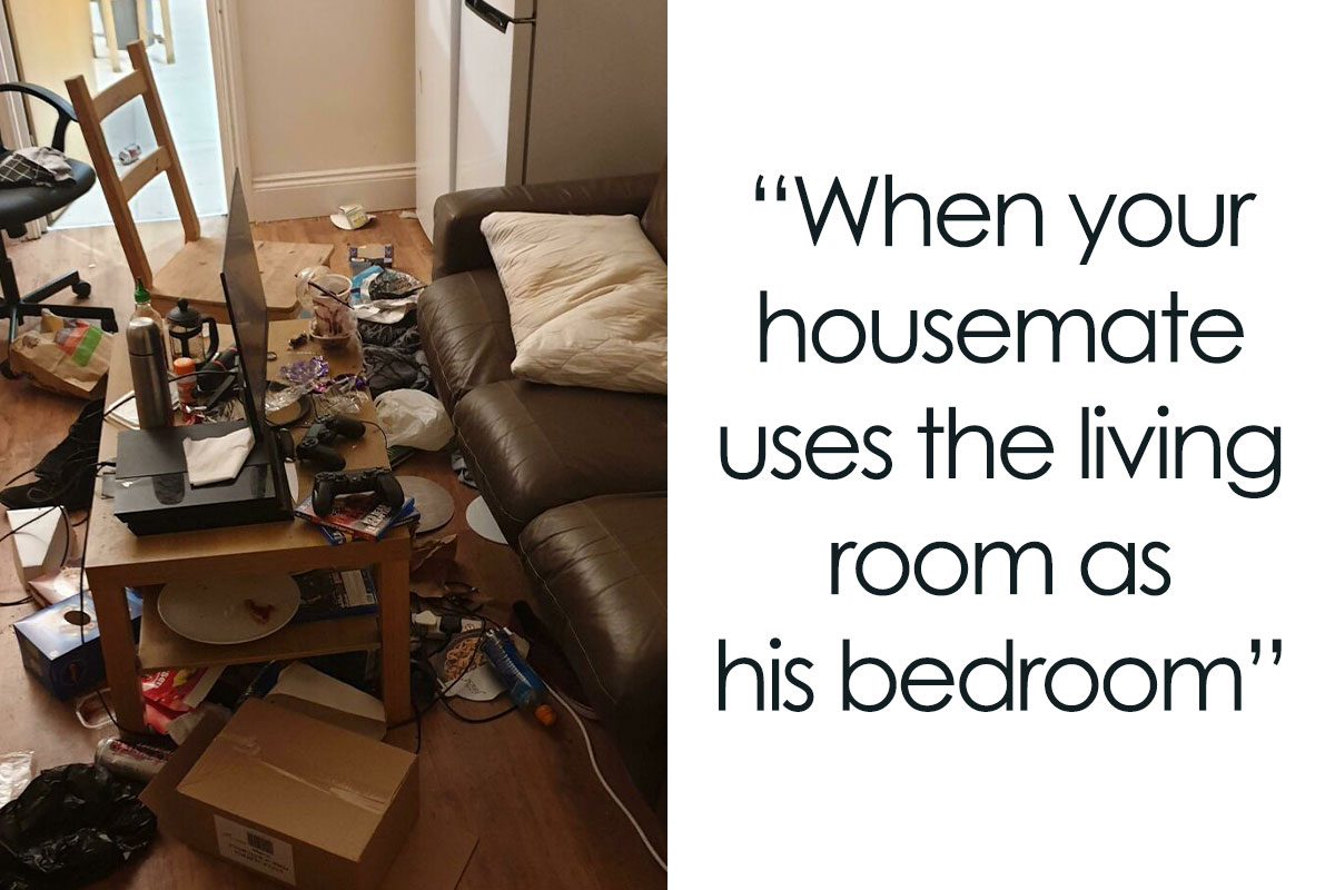 Internet users share outrageous photographs of their housemates' messiest  moments