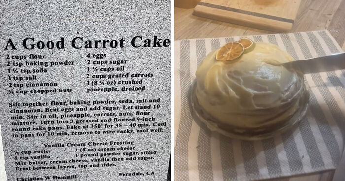 “Gravestone Recipes Changed How I Thought About Death”: TikTok User Shares The Recipes She Found On Gravestones “Gravestone Recipes Changed How I Thought About Death”: TikTok User Shares The Recipes She Found On Gravestones