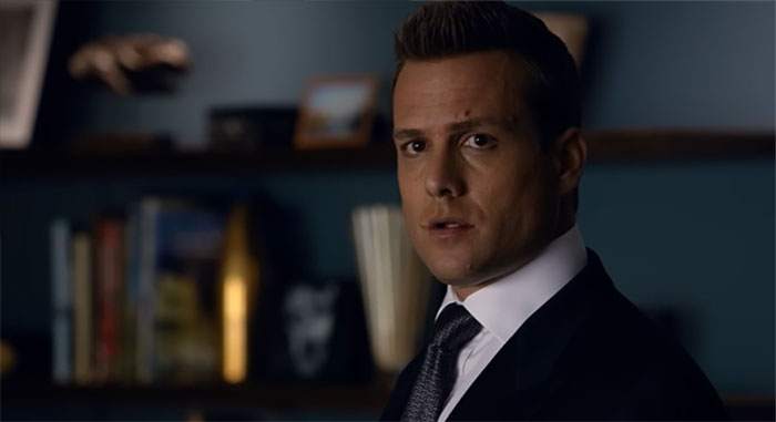 Harvey Specter talking