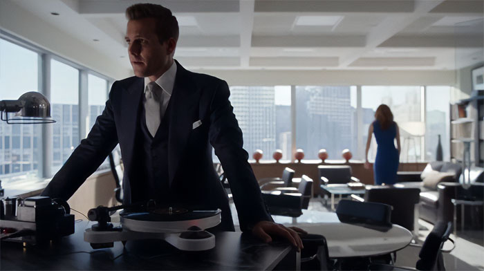 Harvey Specter in meeting room