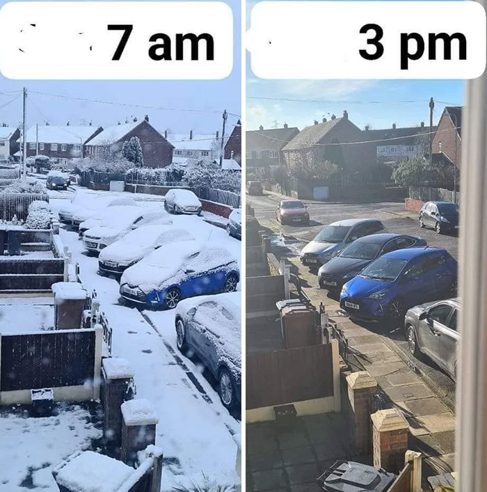 El clima británico resumido en 2 imágenes