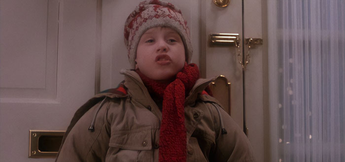 Kevin McCallister wearing winter jacket from Home Alone