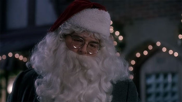 Santa Claus talking from Home Alone