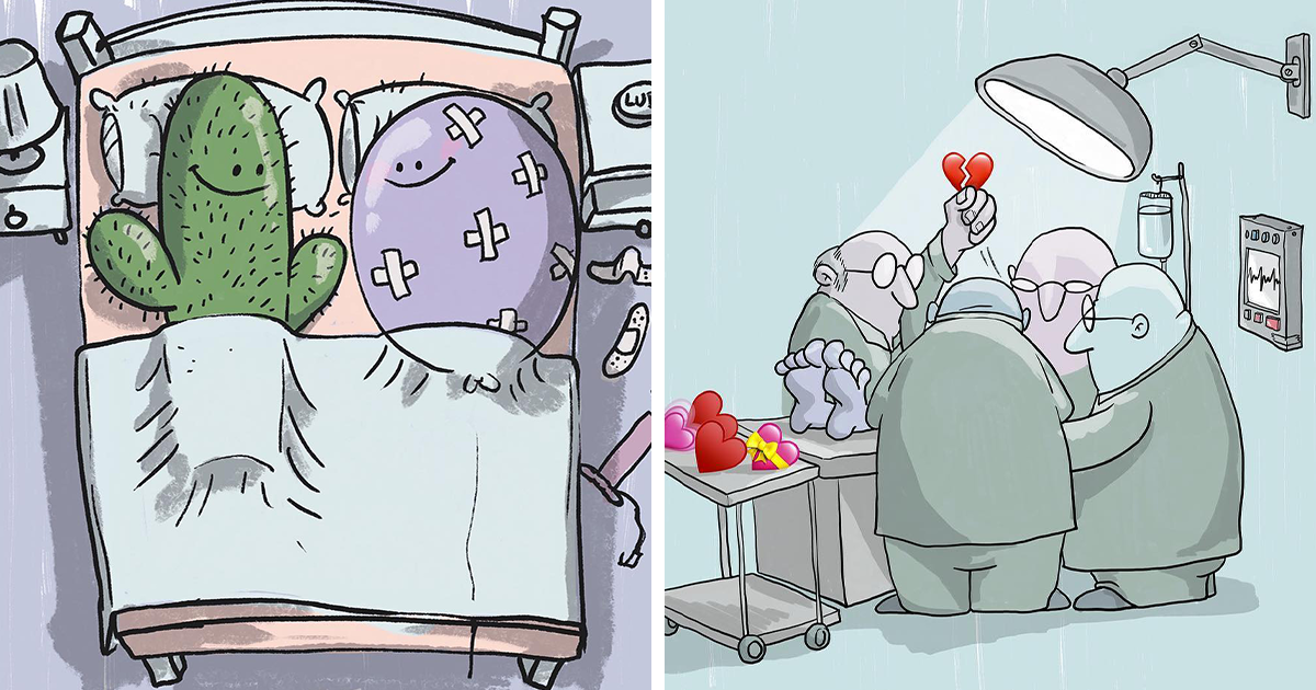35 Humorous And Mind-Stirring Illustrations By Lucas Levitan To Tickle ...
