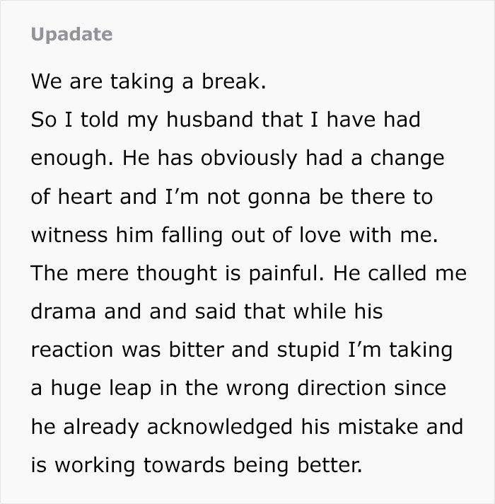 “He Denied Everything”: Woman Calls Out Husband’s Cold Behavior After IQ Test Changes Him “He Denied Everything”: Woman Calls Out Husband’s Cold Behavior After IQ Test Changes Him