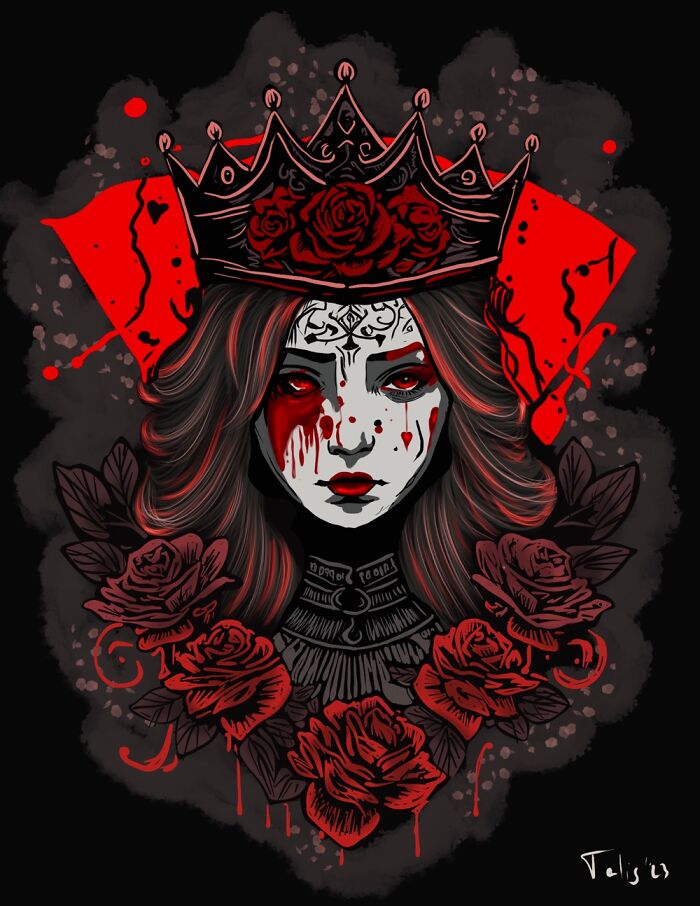 Here Is My Art Series Re-Imagining Characters From Alice In Wonderland