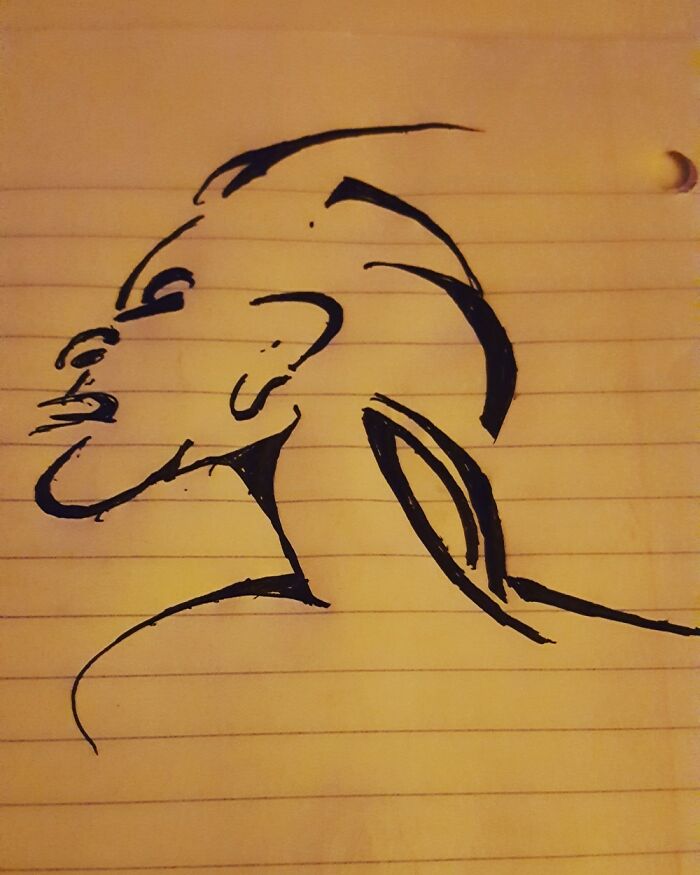 A Bored Panda Doodle While I Was Bored