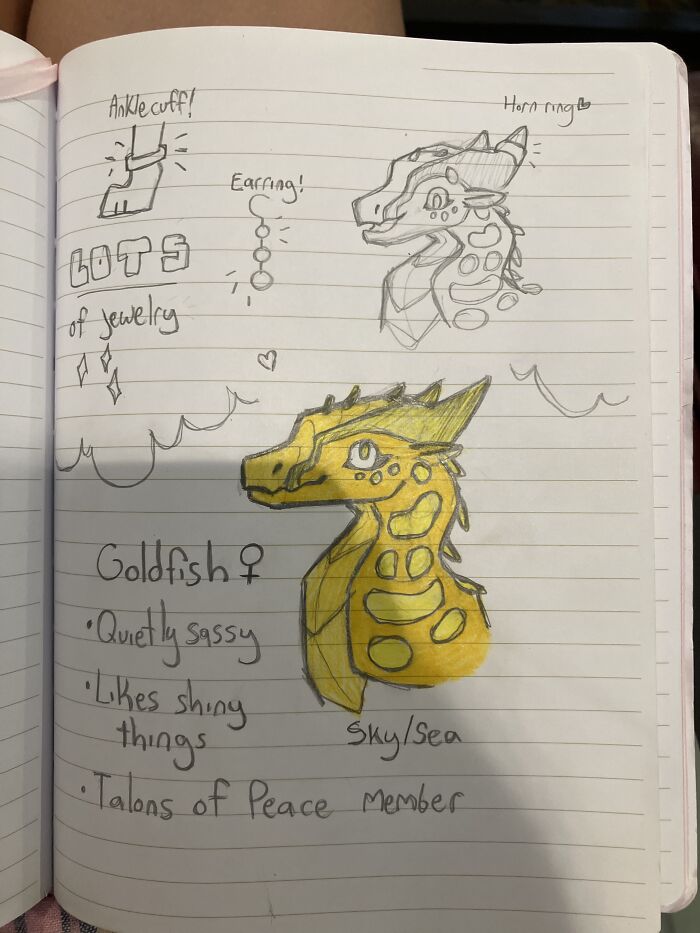 My Favorite Wings Of Fire Oc! I Don’t Think I’ve Ever Shared Any Of My Dragon Drawings Here So I Hope You Like It!