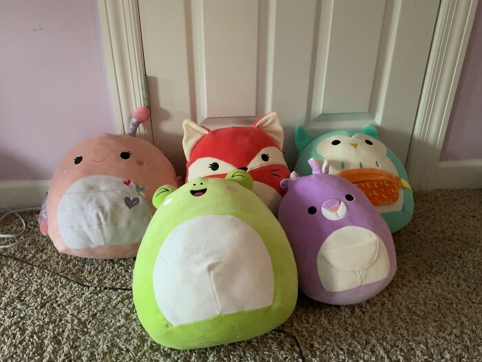 From Left To Right: Alex, Coral, Macaroni, Freddo, And Hoppy. Smile, Everyone!