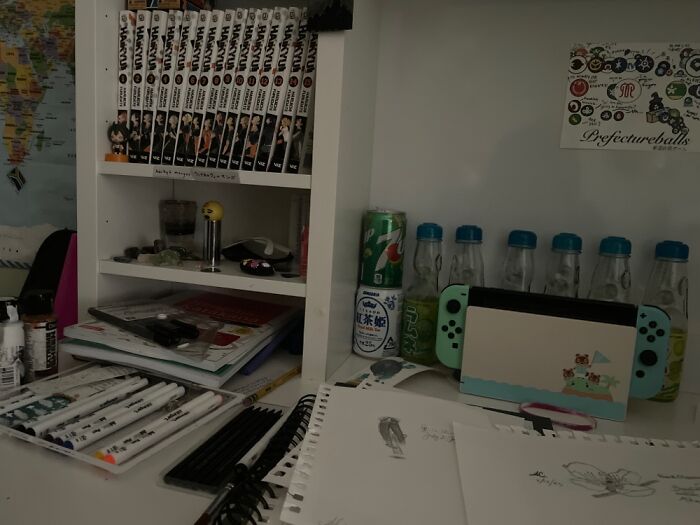 The Beautiful Mess I Call My Desk :)