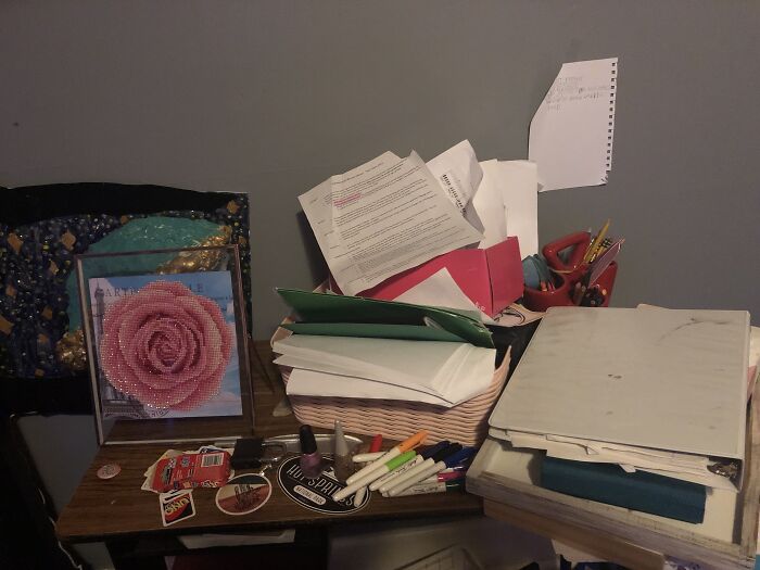 Less Of A Desk, And More Of A… Place Things Land