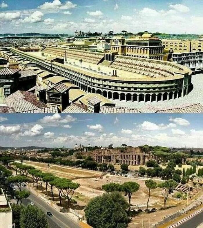 Circus Maximus (Rome) - Now And Then