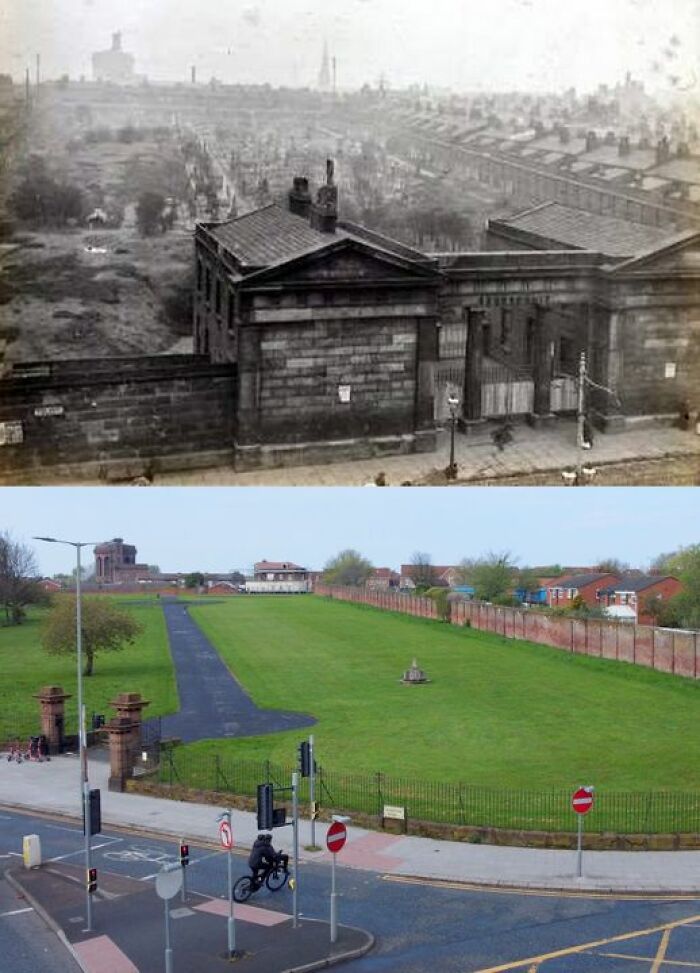 Liverpool Necropolis/Grant Gardens, Before 1913, And 2023