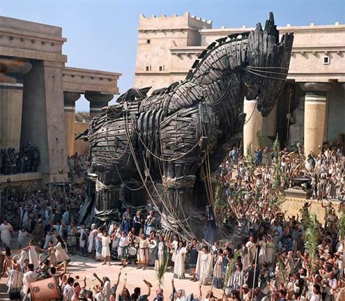 The Trojan Horse Is A Legendary Story From Greek Mythology That Is Famously Associated With The Trojan War. According To The Ancient Greek Epic Poem, The "Iliad" By Homer, The Trojan Horse Was A Large Wooden Horse Used By The Greeks To Gain Entry Into The City Of Troy, Which Had Been Under Siege For Ten Years