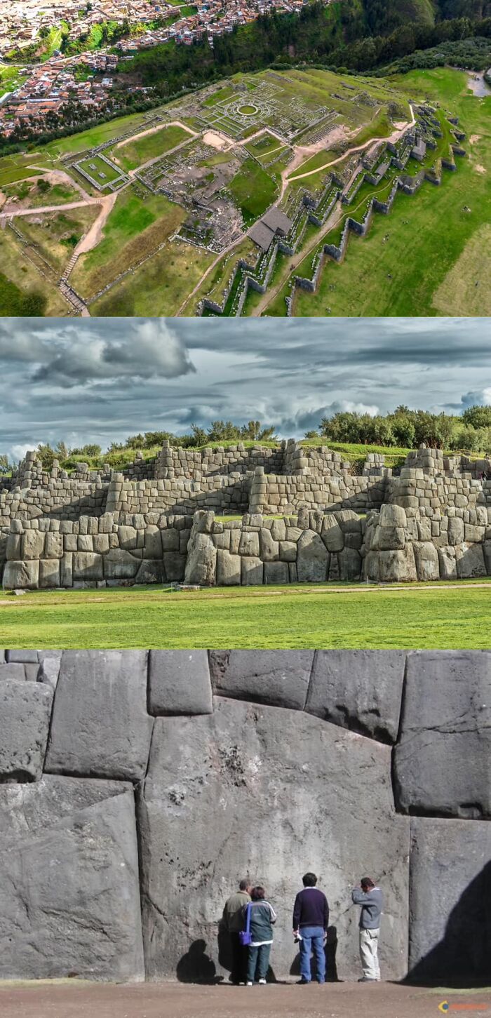 Sacsayhuaman Also Spelled Saksaywaman (Quechua Word Meaning Satisfied Falcon), Is One Of The Most Stunning Inca Ruins, Located On The Northern Outskirts Of The Old City Of Cusco, Peru, The Former Capital Of The Inca Empire