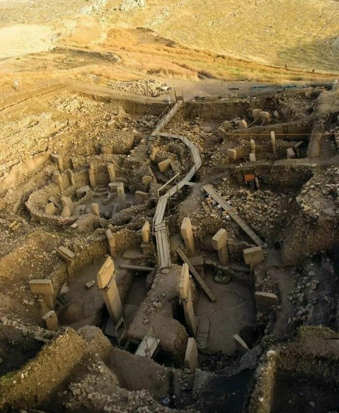 The Mystery Of Göbekli Tepe; Humanity's First Temple Intrigues Researchers. The Structure Was Erected Around 10,000 Years Before Christ By Nomadic Societies Of Hunter-Gatherers From The Neolithic Period