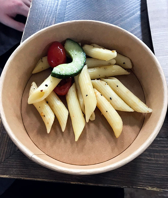 $3 Pasta Salad I Ordered From Jamie Oliver's Airport Restaurant