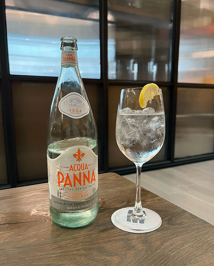 I Asked For A Water At The Restaurant, And They Brought This Out. I Figured That's Just How They Do Their Water, But It Turns Out They Charge $8 For It