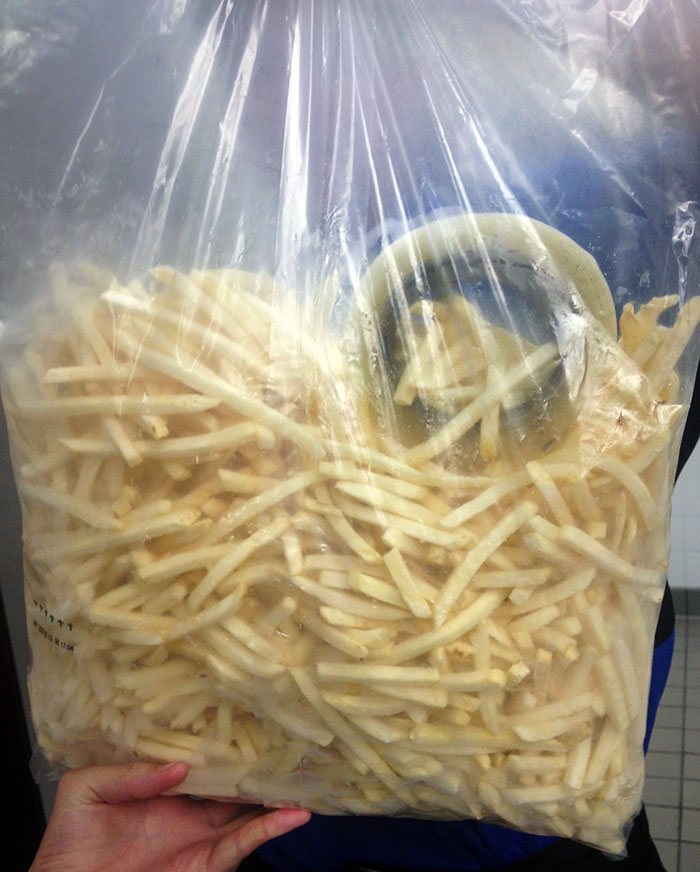 I Found A Tape Roll Sealed Inside A Bag Of Fries At McDonald's