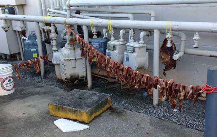 I Found This Hanging Behind A Chinese Restaurant In My Neighborhood