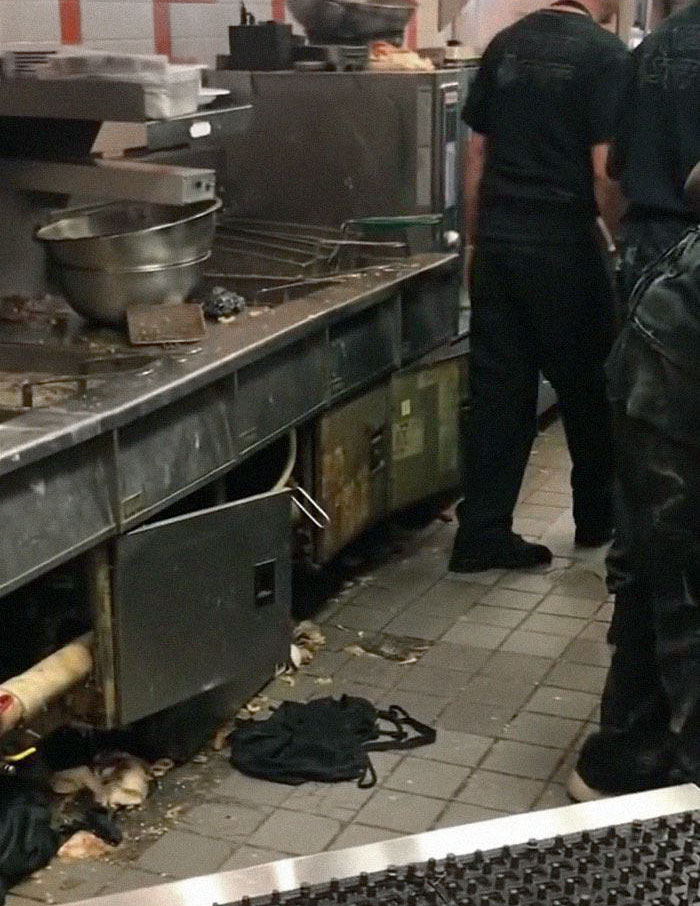 Hooters Wings Messy Kitchen