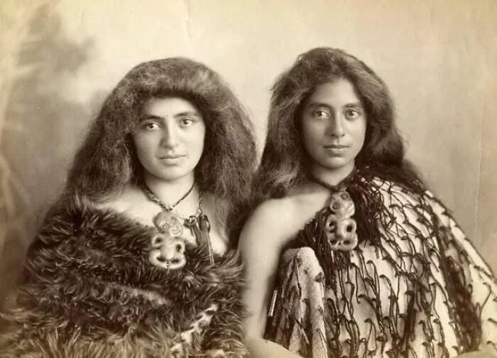 Mujeres maorí de Nueva Zelanda, 1902
