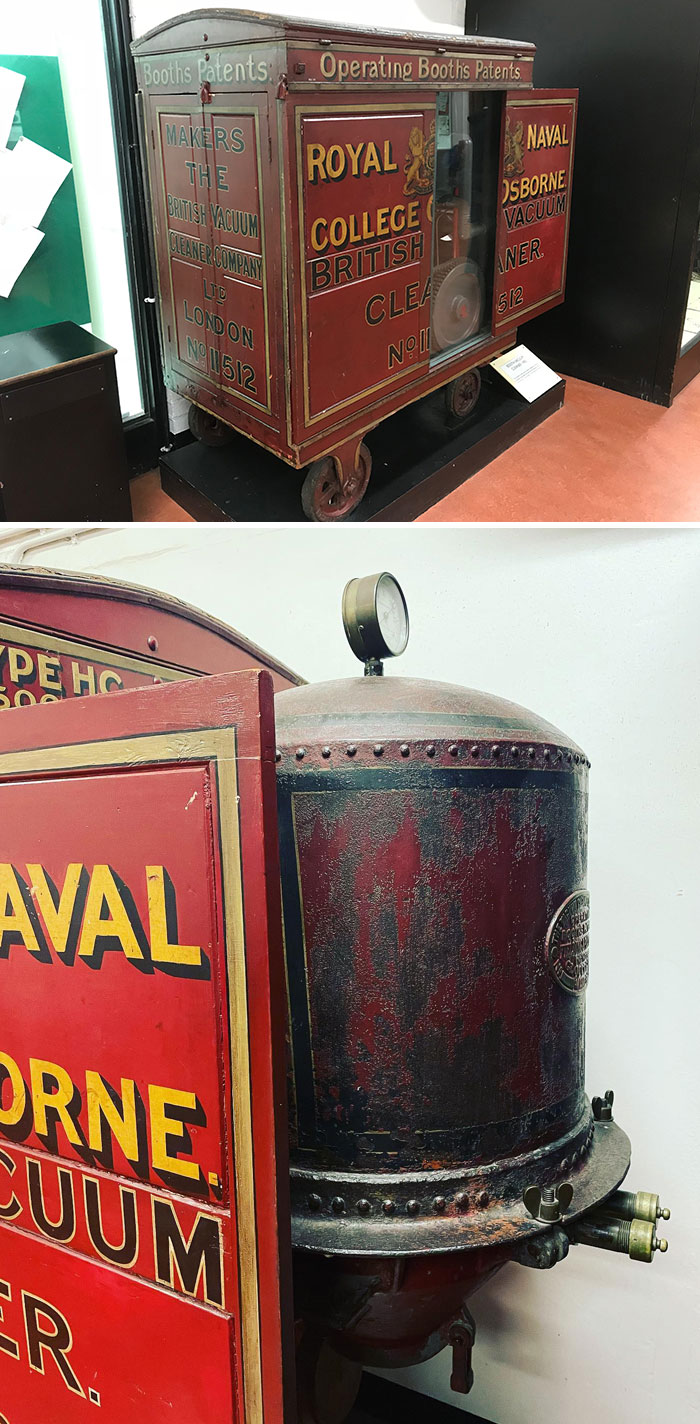 Booth's Original Red Trolley British Vacuum Cleaner, 1905