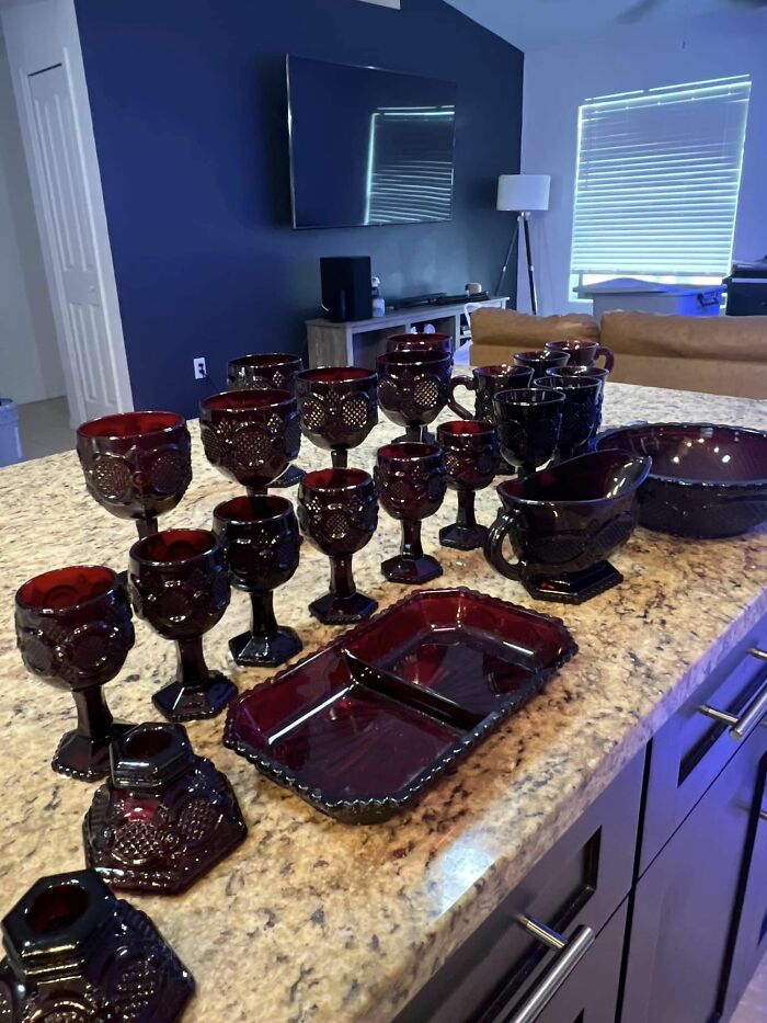 I’m In Love! I Got Lucky Today. Purchased For $0.99-$3.99 A Piece 🧛🏻‍♀️🍷 Goodwill- Cape Coral Fl