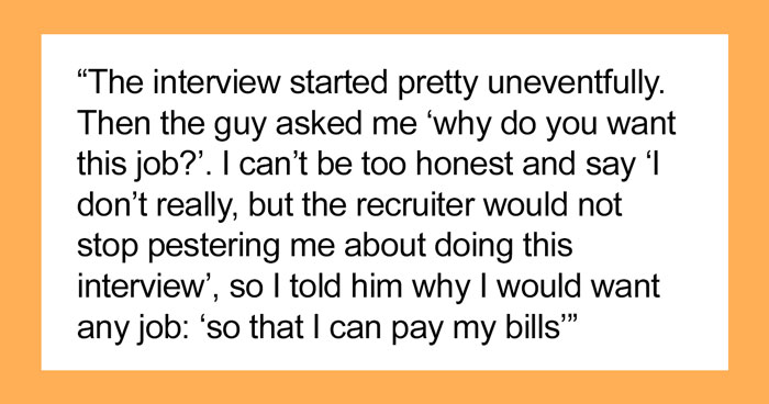 Netizens Back This Man Mocking The Expectation To Express Over-The-Top Motivation In Job Interviews