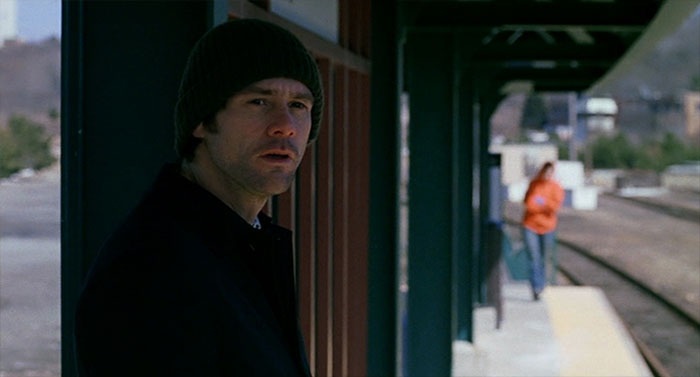 Scene from Eternal Sunshine of the Spotless Mind movie