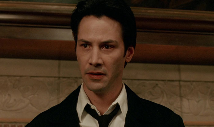 Keanu Reeves wearing suit