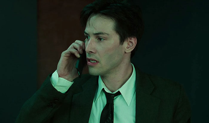 Keanu Reeves wearing suit