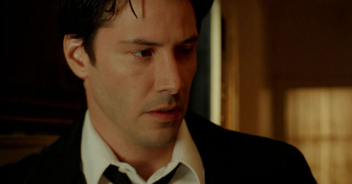 Keanu Reeves wearing suit