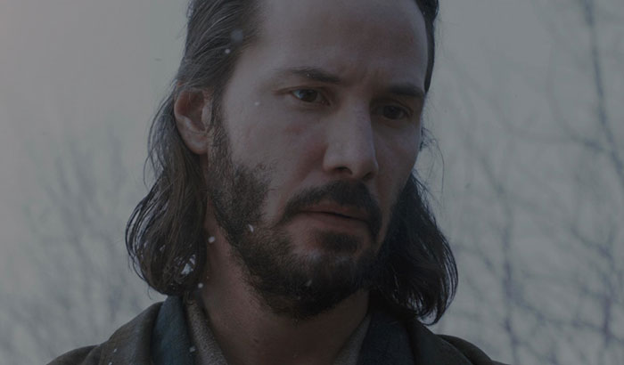 Keanu Reeves wearing kimono