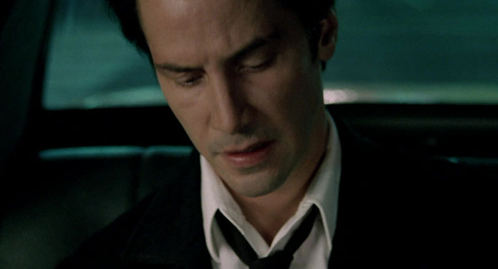 Keanu Reeves wearing suit