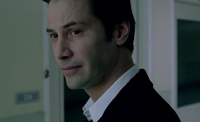 Keanu Reeves wearing suit