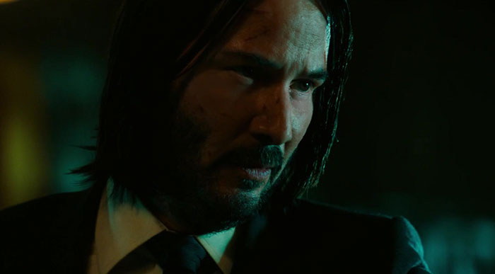 Keanu Reeves wearing suit