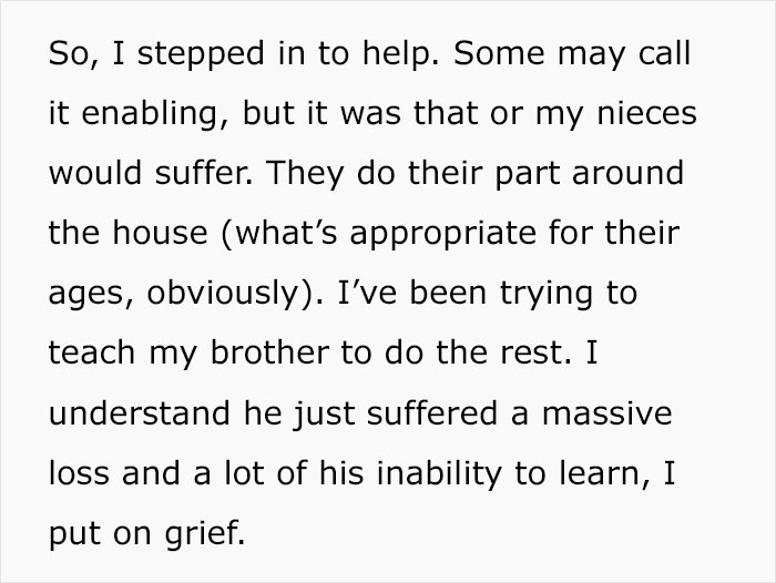 Sister Refuses To Let Widowed Brother Use The "Dead Wife Card" Anymore, Takes His 3 Kids Away Sister Refuses To Let Widowed Brother Use The "Dead Wife Card" Anymore, Takes His 3 Kids Away