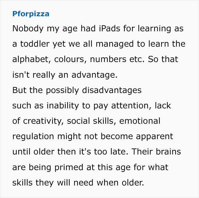Mom Looks For Sympathy After Revealing Her Toddler Gets Hours Of iPad Daily, Gets None Online Mom Looks For Sympathy After Revealing Her Toddler Gets Hours Of iPad Daily, Gets None Online