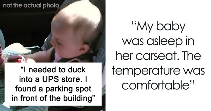 Mom Is Puzzled Whether It’s Ever OK To Leave Kids In The Car, Asks The Internet For Advice