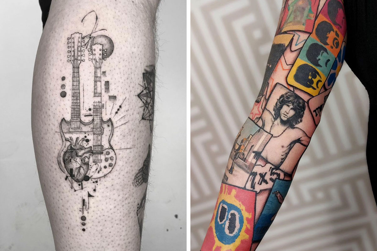 110 Music Tattoos That We'd Be Proud To Get Inked