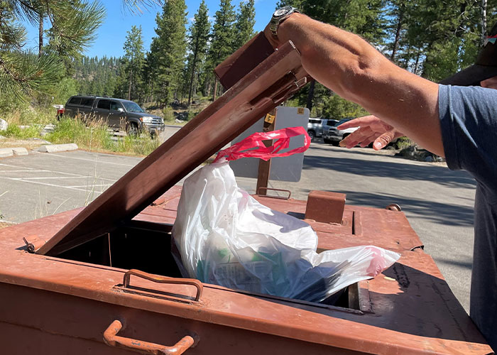Woman Has Enough Of Neighbors Using Her Trash Can, Teaches Them A