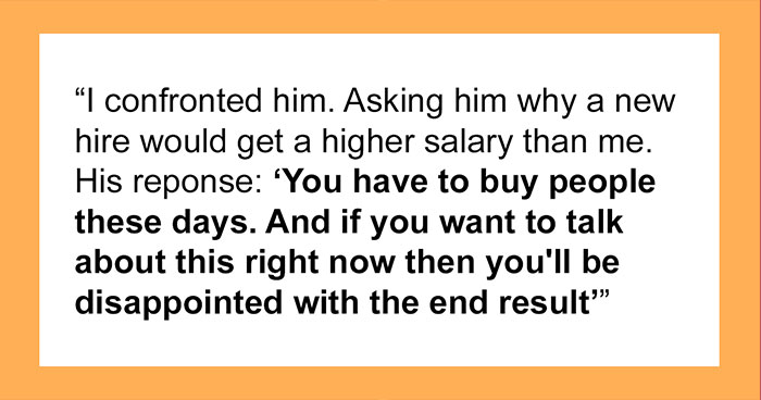 Employee Ruins Manager’s Day By Quitting After Finding Out New Hire Will Earn Far More Than Him