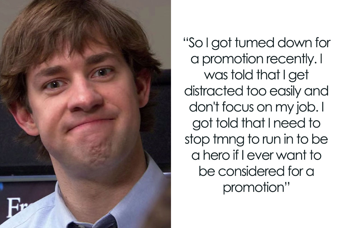 Guy Gets Told He Gets Distracted Too Easily, Stops Helping Everybody At ...