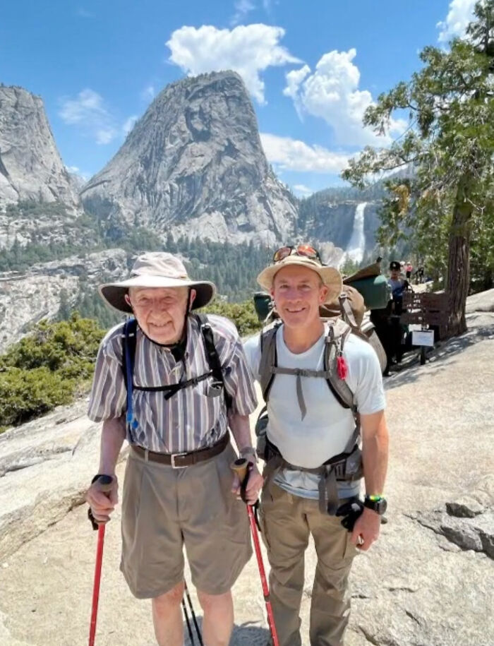 93 Y.O. Breaks Record And Becomes Oldest Man To Climb Half Dome